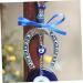 ORFOFE 1pc Blue Eyes Pendant Car Christmas Decorations Car Key Ring Turkish Evil Eye Pendant Household - Buy Online on SooperMarket.com