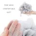 Spclsim Bath Brush Set - Shower Back Scrubber for Gentle Exfoliation | Dry/Wet Skin Exfoliator for Men and Women - Improve Circulation - Buy Online on SooperMarket.com