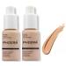 Aquapurity Phoera Full Coverage Foundation Soft Matte Oil Control Concealer 30ml Long Lasting Flawless Cream Smooth (2PCS 104 BUFF BEIGE) 2PCS 104 BUFF BEIGE 1 count (Pack of 1)