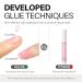 AILLSA Press on Nails Short - Soft Gel Square Fake Nails Kit | 15 Sizes, 30 Pcs, Lightweight & Comfortable | Reusable Glue On Nails | Mothers Day Gift - Cherry Pink - Buy Online on SooperMarket.com