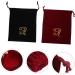 PLAFOPE 2 Pcs Storage Bag Drawstring Toiletry Travel Bag Hair Dryer Storage Pouch Travel Hairdryer Fabric - Buy Online on SooperMarket.com