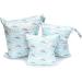 EGURS 3-Piece Diaper Bag Set with Reusable Wetbag & Organizer - Rainbow Horse Design for Babies & Accessories - Buy Online on SooperMarket.com