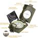 Bijia Multifunctional Metal Compass for Hiking | Waterproof High Accuracy Lens Compass with Clinometer & Spirit Level | Ideal for Climbing Boating Exploration Hunting & Geology - International Shipping Available - Buy Online on SooperMarket.com