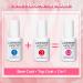 Lavender Violets 12 Pcs Dip Powder Nail Kit 6 Colours Nude Pink Shimmer Salmon Bright Red Dipping Powder Liquid Set with Base & Top Coat Activator Starter French Nail Art Manicure M208 - Buy Online on SooperMarket.com