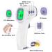 Buy Contactless Infrared Thermometer for Baby Adult & Children - Precise Fever Readings Alarm & 50 Memory Function - Digital LCD Display - White & Purple - Buy Online on SooperMarket.com