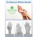 Subay UPF50+ Fingerless UV Gel Manicure Gloves - Grey | UV Nail Protection - Buy Online on SooperMarket.com