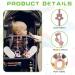 Vicloon Silicone Toy Clip 4Pcs Toy Safety Straps Food Grade Silicone Pacifier Clips Sippy Cup Strap Adjustable Stroller Pacifier Strap Hanging Toys Baby Toy Anti Drop Chain (Pink/Purple) Pink-Purple - Buy Online on SooperMarket.com