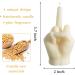 GroBro7 Middle Finger Candle - Danish Pastel Fragrance | Natural Soy Wax Aromatherapy Decor & Pine Incense Sticks for Desk & Home | Unique Gift for Parties & Housewarming - Buy Online on SooperMarket.com