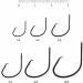 Team Catfish Double Action Circle Hooks 10/0 - Wide Gap, Needle Sharp Point - Black - Buy Online on SooperMarket.com