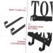 Alipis 1pc Door Hook Hand Towel Hook Towel Hooks Door Towel Hanger Iron Storage Hook Jewelry Back Door - Buy Online on SooperMarket.com