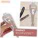 Angoily 2-Pack Razor Storage Box | Hard Shell Case for Safe Beard Travel | Durable Plastic Stand & Electrorasiser Holder - Buy Online on SooperMarket.com