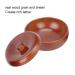Premium Waterproof Shaving Soap Bowl - Dustproof Wooden Shaving Bowl for Men | International Shipping Available - Buy Online on SooperMarket.com