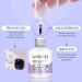 Saviland 2PCS French Gel Nail Polish Set - 15ML Black and White Soak Off Gel Polish Kit for French Manicure at Home or Salon - Buy Online on SooperMarket.com