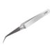 REMOS clamp or cross tweezers with curved tip made of stainless steel 11.5cm