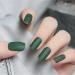 TBeautfave Matte Nail Varnish Green Nail Polish Quick Dry Nail Polishes Long Lasting No Need Cure Nail Polish Velvet Finish Highly Pigmented Non Toxic DIY Nail Art Manicure - Buy Online on SooperMarket.com