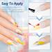 RARJSM Clear Blooming Gel Polish 15ML - UV/LED Soak Off Nail Art Polish for Magical DIY Manicure Design - Buy Online on SooperMarket.com