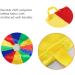Sonyabecca Parachute for Kids - 12FT, 12 Handles, Multicolored | Tent Cooperative Games and Birthday Gift - Buy Online on SooperMarket.com