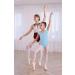 MOLLDAN Girls Dance Ballet Leotard | Short Sleeve | Criss Cross Straps | Ruffle Sleeve | Light Blue | Size 6-8 Years - Buy Online on SooperMarket.com