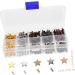 EXCEART 1 Box Five-Pointed Star Rivet Decor Shoes Rivet Accessories Rivets Rivet for Clothing Single Sided - Buy Online on SooperMarket.com