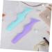 Angoily Eyelash Tool 8 Pcs Silicone Beauty Ruler Eyeshadow Eyebrow Stencils Aid Makeup Stencils Aid Cosmetic Beauty Tools - Buy Online on SooperMarket.com