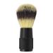 Jauarta Foaming Beard Brush - Black Alloy Handle Soft Synthetic Bristles for Men | International Shipping Available - Buy Online on SooperMarket.com