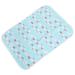 Buy Waterproof Breathable Baby Mattress Wrap - Washable & Reusable Diaper Support for Kids & Adults (Blue) | International Shipping Available - Buy Online on SooperMarket.com