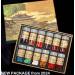 Easyou Jiangsixu Tang Traditional Professional Chinese Painting Color Powder Pigment Made from Natrual Mineral and Plant 5g(0.18oz) x12colors Jiangsixu Tang 12colors - Buy Online on SooperMarket.com