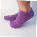 Mikinona Gel Socks for Moisturizing Spa Moisture Socks Women Hands Whitening Gloves Spa Gel Socks Moisturizing Gel Socks Exfoliating Hand Gloves Moisturizing Socks Cosmetic Purple medium - Buy Online on SooperMarket.com