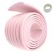 TUKA Multi-Purpose Foam Protector Kit 2M x 80mm Universal Anti Collision Protector Safety of Child Baby Senior | Thick Childproofing Safety Protection Securing Objects and Surfaces. TKD7002 pink 2 M x 80mm Universal Foam Protector Pink