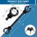 High Security E-Scooter & Bicycle Lock | Handcuff Lock with Key | Compatible with Segway Ninebot Xiaomi Niu | Essential E-Scooter Accessories - Buy Online on SooperMarket.com