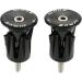 Wake Bar End Plugs - Bicycle Handlebar Caps for MTB, Road Bike, BMX - 2 Counts Rubber Sponge Aluminum - Black/Red/Gold/Blue/Gray - Buy Online on SooperMarket.com