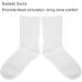 Diabetic Compression Socks for Elderly & Pregnant Women - Non-Binding Ankle Socks for Diabetic Foot Care (White) - Buy Online on SooperMarket.com