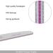 25 Pcs Washable Double Sided Nail Files | 100/180 Grits Emery Boards for Acrylic, Gel Nails | Professional Nail Styling Tools for Home and Salon - Buy Online on SooperMarket.com