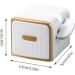 Ecoriendly Toothpaste Tube Squeezer Cream Tube Squeezer Wall-Mounted Toothpaste Dispenser for Toothpaste Cream Foam White - Buy Online on SooperMarket.com