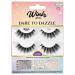 Ardell Winks Dare To Dazzle 222 with 1 gram DUO Pipette Clear Adhesive Daily Easy Wear Flawless Medium Volume Long-Lasting 2-Pairs Dare To Dazzle 222 with DUO