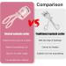 Buy Heated Eyelash Curler - Electric Rechargeable Rapid Heat-Up Long-Lasting Curls Sensing Heating Silicone Pad (Pink) - International Shipping Available - Buy Online on SooperMarket.com