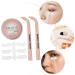 1 Set Eye Makeup Aid Lower Eyelash Stamps Lash Stamp for Lower Lashes Lower Lashes Stamp for Women Reusable Eyelash Stencils Makeup Tool for Women Eye Makeup Tool minkissy 12.00X3.50X2.50CM - Buy Online on SooperMarket.com
