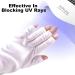KASESSS 3 Pairs UV Gloves for Gel Nails Fingerless UV Protection Gloves Nail Art Anti UV Gloves Lightweight Nail Gloves UV Protection UV Lamp Gloves for Protect Hands from UV Light Lamp Dryer - Buy Online on SooperMarket.com