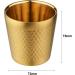 Xiaoxin Stainless Steel Soap Bowl | Barber Razor Cup for Men | Wet Shaving & Face Hair Cleaning - Buy Online on SooperMarket.com