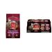 Purina ONE True Instinct High Protein Dry Dog Food Beef & Bison - 6.8 kg Bag & Tender Cuts True Instinct Wet Dog Food in Gravy Variety Pack 2 Flavours - 368 g Can (6 Pack)