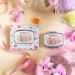 Cath Kidston Peach Lip Balm 6 g and Compact Mirror Uplifting Essential Oils Travel Size Fits In A Handbag Cruelty Free and Vegan Friendly Beauty Gift For Her Carnival Parade Collection - Buy Online on SooperMarket.com