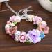 JSGHGDF Flower Headbands Women Bride Flower Crown For Wedding Party Supply Floral Garlands Crown Hair Wreath Floral Headbands Coffee color - Buy Online on SooperMarket.com