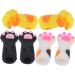 Beavorty 30 pcs Dead Skin Shears Protective case Pedicure Scissor Cover Cuticle Trimmer Cover Embroidery Scissors Cover paw Shape Protective Cases Nail Tool Modeling Silica Gel Safety Gear - Buy Online on SooperMarket.com