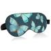 Haskirky Light Blocking Eye Mask Breathable and Adjustable Adult Men and Women Travel on Business Trips Yoga Meditation Light Smooth Comfortable Eye Mask Office Deep Sleep Goodies Cute Butterfly