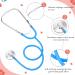 Kids Stethoscope Toy Set | 20 Pcs Real Working Stethoscope for Children | Nurse & Doctor Role Play Kit | Pretend Game Accessories (Pink, Sky Blue, Red, Black) - Buy Online on SooperMarket.com