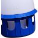 LOVIVER Portable Pigeon Waterer Drinker Cage Accessories Water Pot Container Water Bottle Automatic Bird Water Dispenser for Parrot Parakeet Dove 8L D 22cm H 38CM - Buy Online on SooperMarket.com