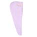 MAGICLULU 3pcs Bunny Ears Dry Hair Hat Coral Fleece Hair Mask Absorb Water Violet