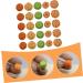 Vaguelly 100 Pcs Artificial Orange Miniature Fruits Fake Orange Mini Decor Faux Oranges Miniature Accessories Decorative Fruit Jewlery Ornament Mini Charms Resin 3d Food Bracelet - Buy Online on SooperMarket.com