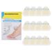 12 Sheets Moleskin Blister Plasters for Feet Waterproof Blister Bandage Foot Care Tape Patches Waterproof Adhesive Foam Blister Sticker Moleskin Pads for Women Men(Triangle) 12 Sheet#2