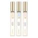 Lavanila Roller Perfume Set of 3 (10ml Each) Includes Pure Vanilla + Vanilla Coconut + Vanilla Grapefruit - The Healthy Fragrance for Women Clean and Natural Pure Vanilla+Vanilla Coconut+Vanilla Grapefruit